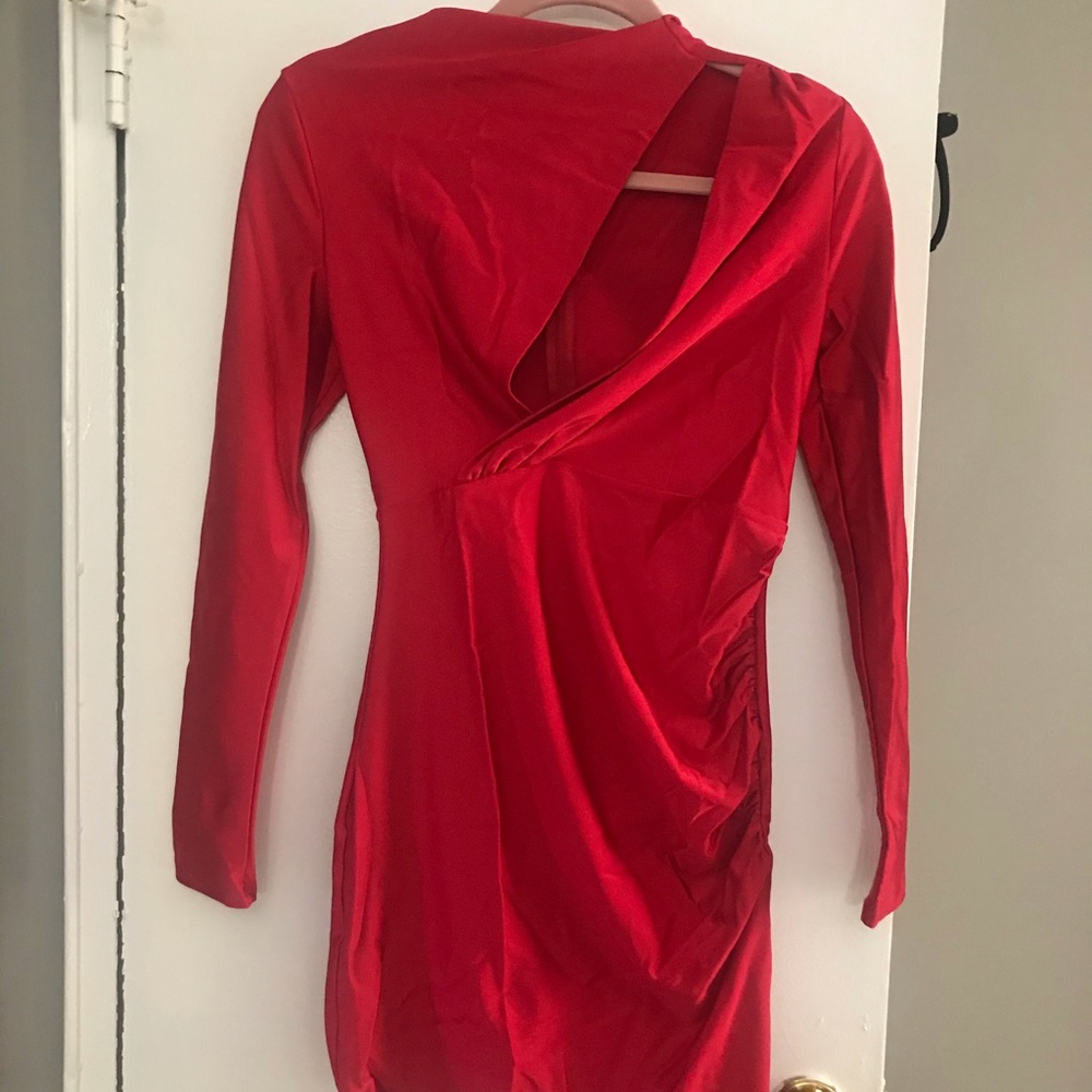 Red dress